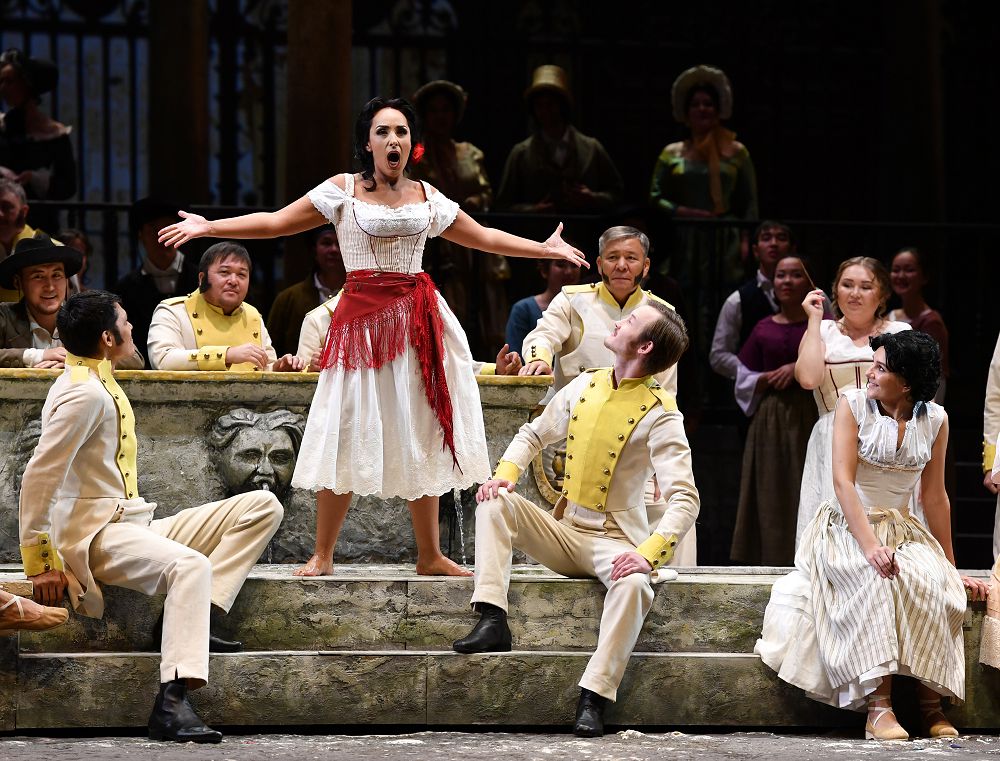 Астанада Жорж Бизенің «Кармен» операсының премьерасы аншлагпен өтті