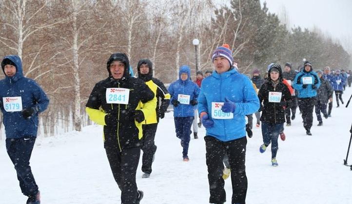 Астанада қысқы марафон басталды