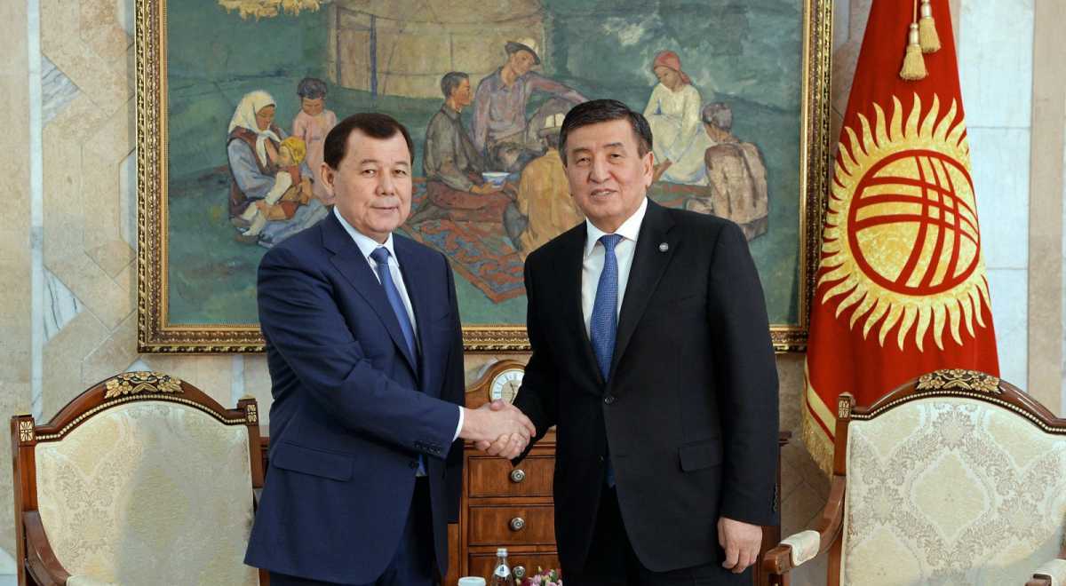 Қазақстан Елшісі Қырғыз Республикасының Президентіне сенім грамоталарын тапсырды
