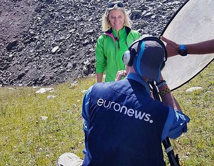 Euronews NBC телеарнасы Қазақстан туризмі туралы сюжеттер түсіруді бастады