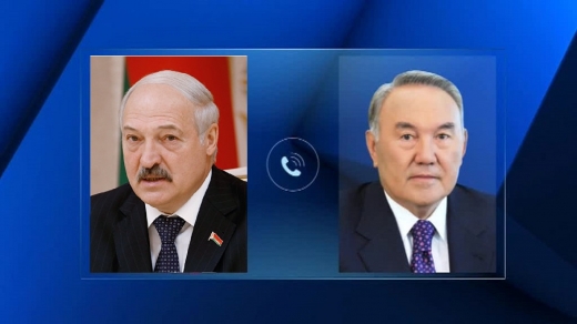 Нұрсұлтан Назарбаев Александр Лукашенкомен телефон арқылы сөйлесті