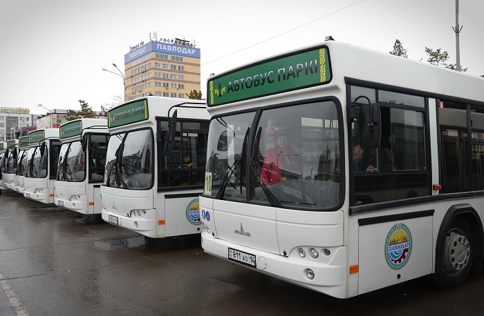 Павлодарда 36 жаңа автобус бағыттардан алынып тасталған
