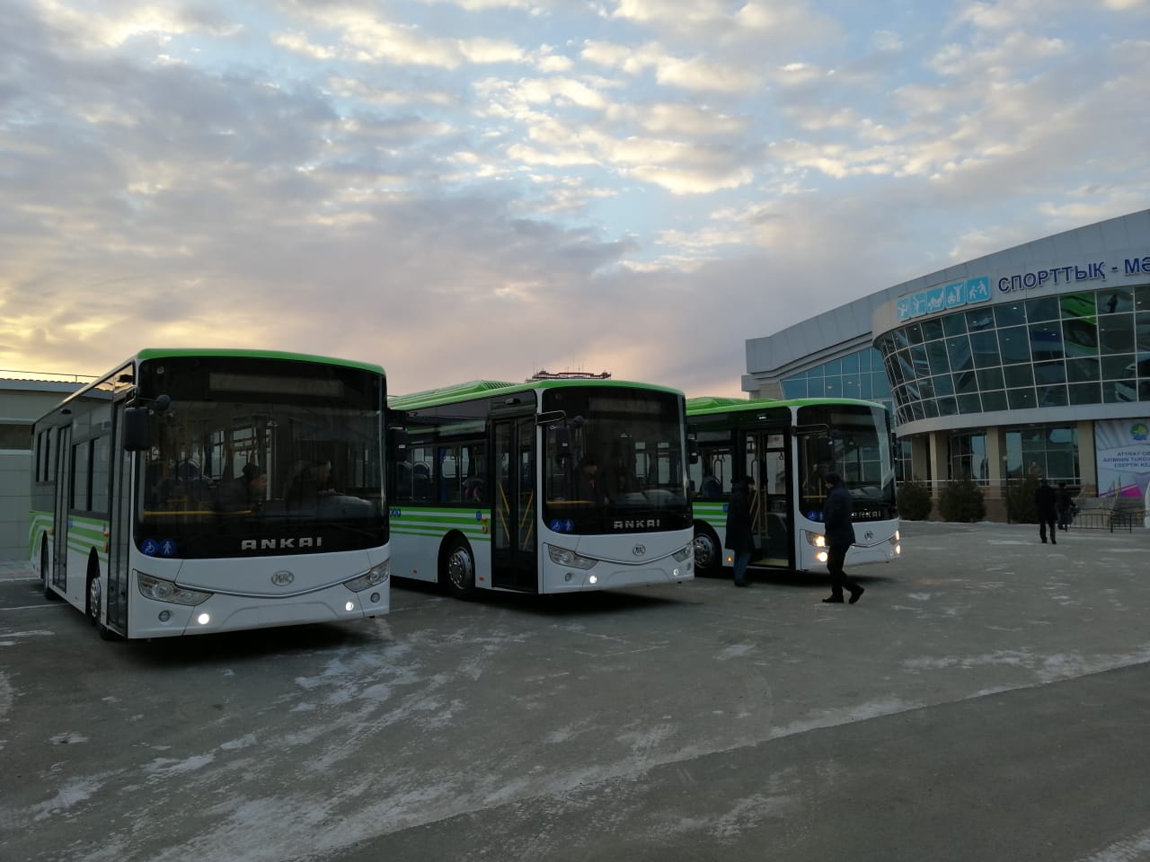 Атырауға «Ankai» маркалы пандустары бар 30 автобус келді