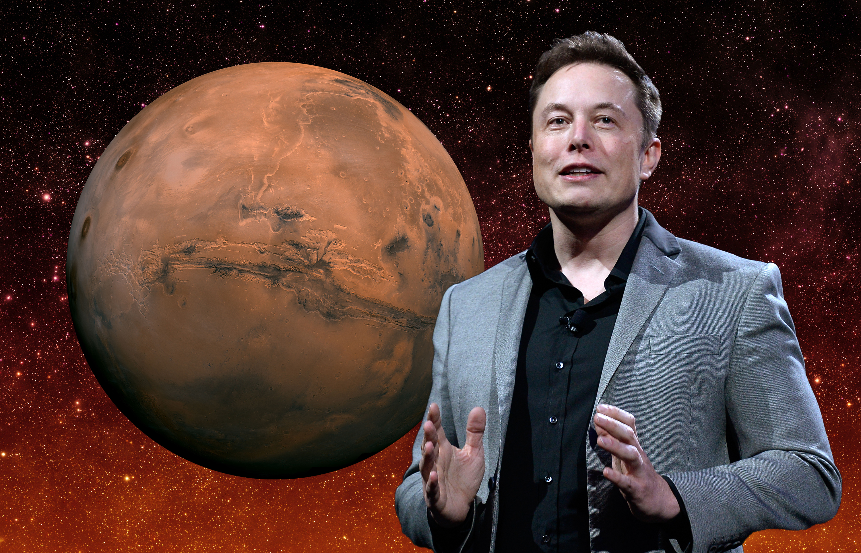 Илон Маск: Марста қалашық салына бастағанын  көргім келеді
