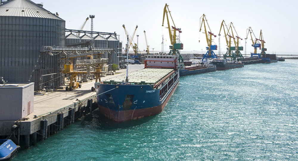 Отандық теңіз порттары арқылы 2,6 млн тонна жүк тасымалдаған