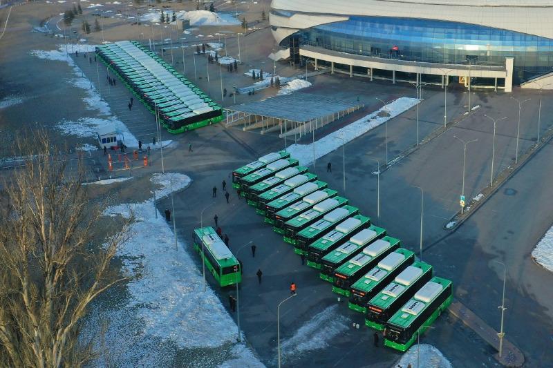 Алматы қаласына 233 автобус сатып алынады