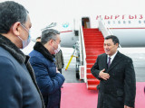Қырғызстан президенті мемлекеттік сапармен Қазақстанға келді