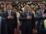 Астана медицина университетінің түлектеріне диплом табысталды