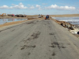 Су тасқыны: Атырау облысында жол жырылып, көлік қатынасы тоқтады