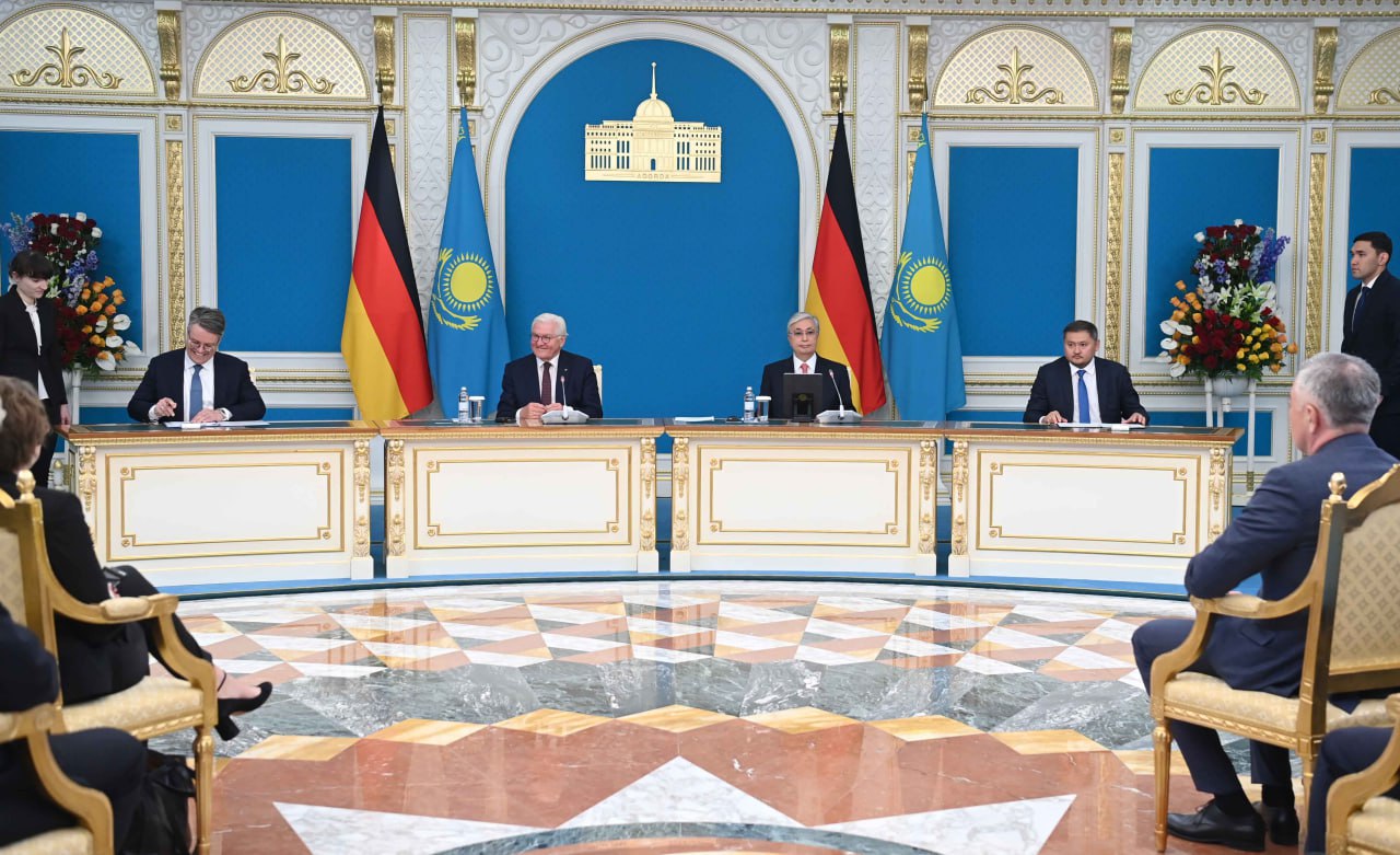 Германия Президентінің Қазақстанға сапары барысында 9 құжатқа қол қойылды
