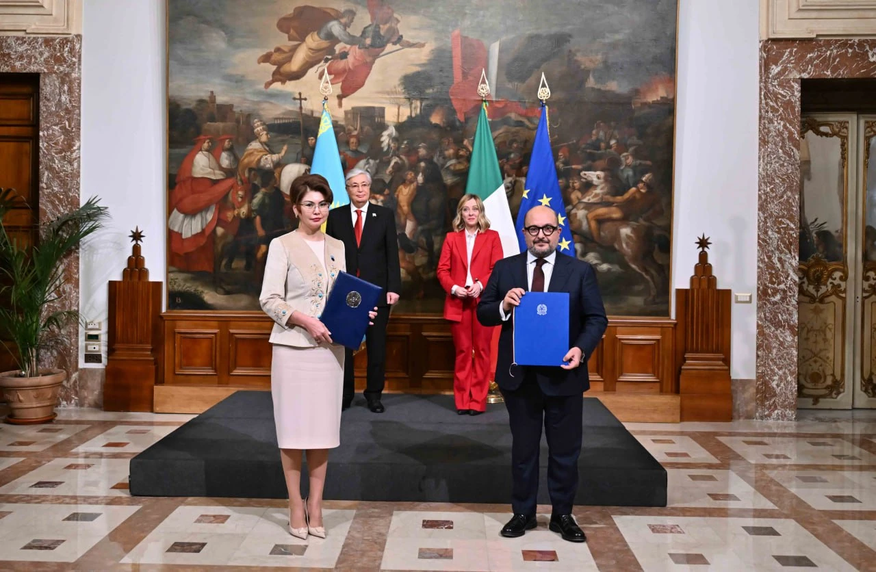 Президенттің Италияға сапары: Ынтымақтастық туралы бірқатар құжатқа қол қойылды
