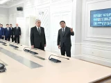 Президент Алматыдағы Ахуалдық орталықтың жұмысымен танысты