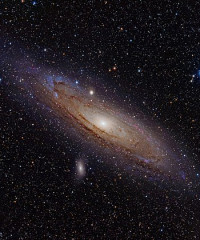 Ғаламшар ғажаптары: Андромеда галактикасы