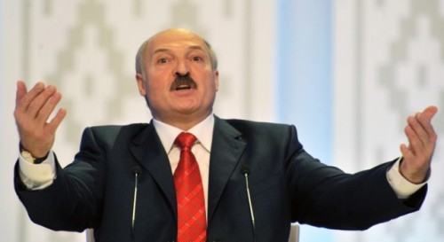 Belarus President Alexander Lukashenko gestures during a press conference in Minsk on December 20, 2010. A crackdown on the opposition after elections in Belarus has struck a potentially fatal blow to strongman President Alexander Lukashenko's bid to improve ties with the West, analysts said. Lukashenko, described as Europe's last dictator by Washington, won Sunday's polls outright with 79.6 percent of the vote on the back of a massive voter turnout of over 90 percent, the central election commission said. AFP PHOTO/ SERGEI SUPINSKY (Photo credit should read SERGEI SUPINSKY/AFP/Getty Images)