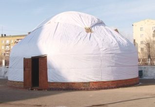 Алтын үзік ақ орда Балқашта бой көтерді