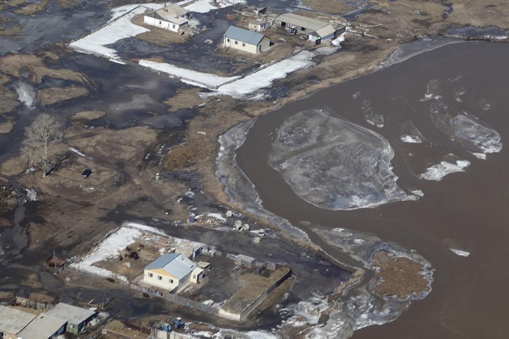 ​Қостанай және Солтүстiк Қазақстан облыстарын су басу қаупi бар