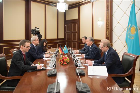 Н.Нығматулин Германияның Қазақстандағы елшісін қабылдады