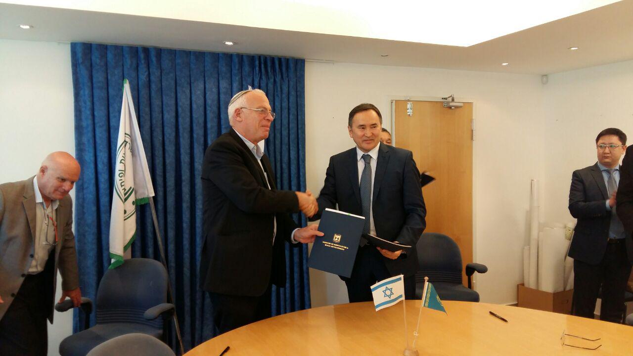 Қазақстан мен Израиль ауыл шаруашылығын бірлесе дамытпақ