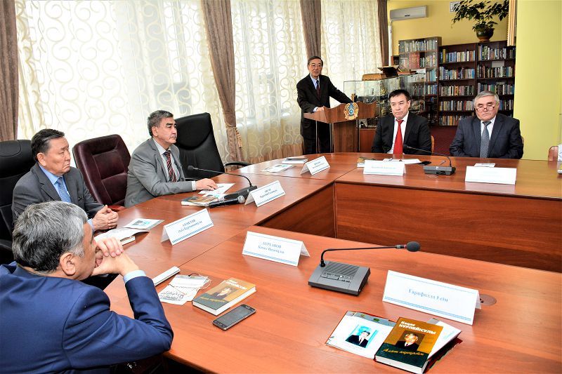 Академик Кеңес Нұрпейісұлының залы ашылды