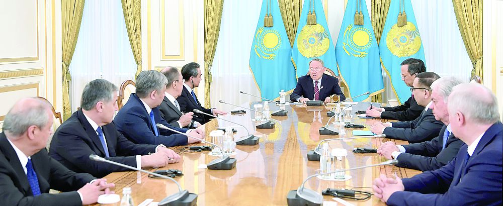 Астана саммиті қарсаңындағы кездесу
