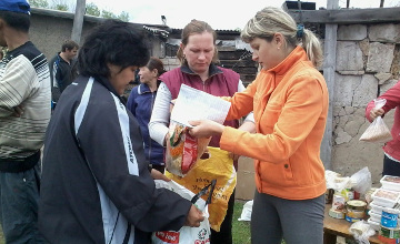 ҚХА су тасқынынан зардап шеккен Ақмола облысына көмек көрсетті