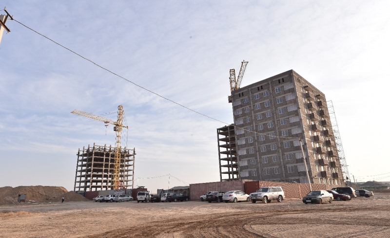 Шымкентте «Нұрлы жер» аясында 8 мың пәтер пайдалануға беріледі