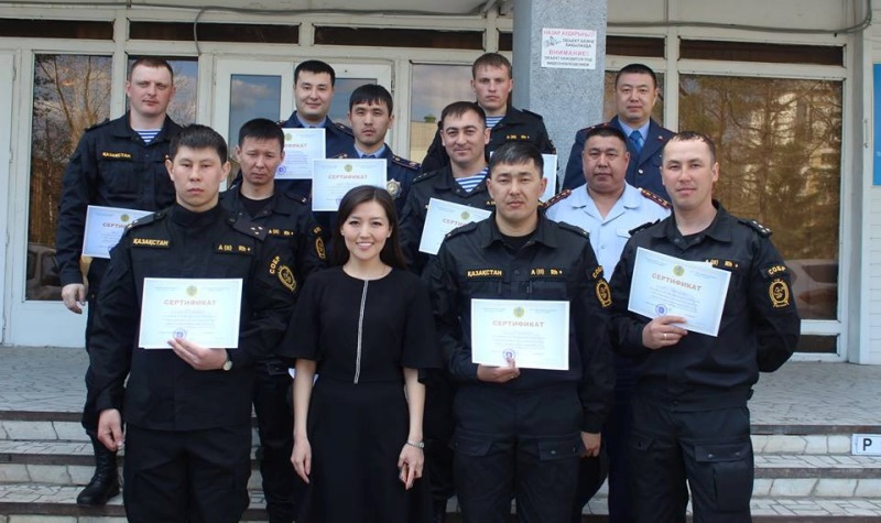 Полицейлер ағылшын тілін үйренуде