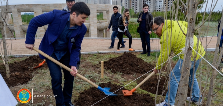 Астанада жалпықалалық сенбілік өтті