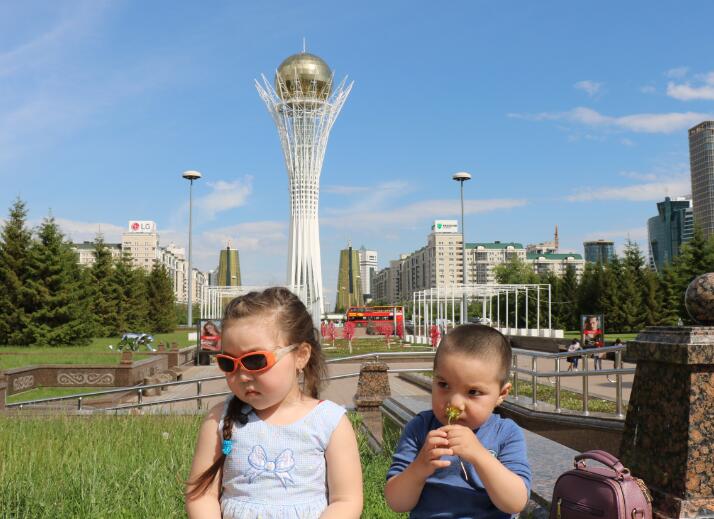 Астананың кішкентай қонақтарының айтары бар (ВИДЕО)