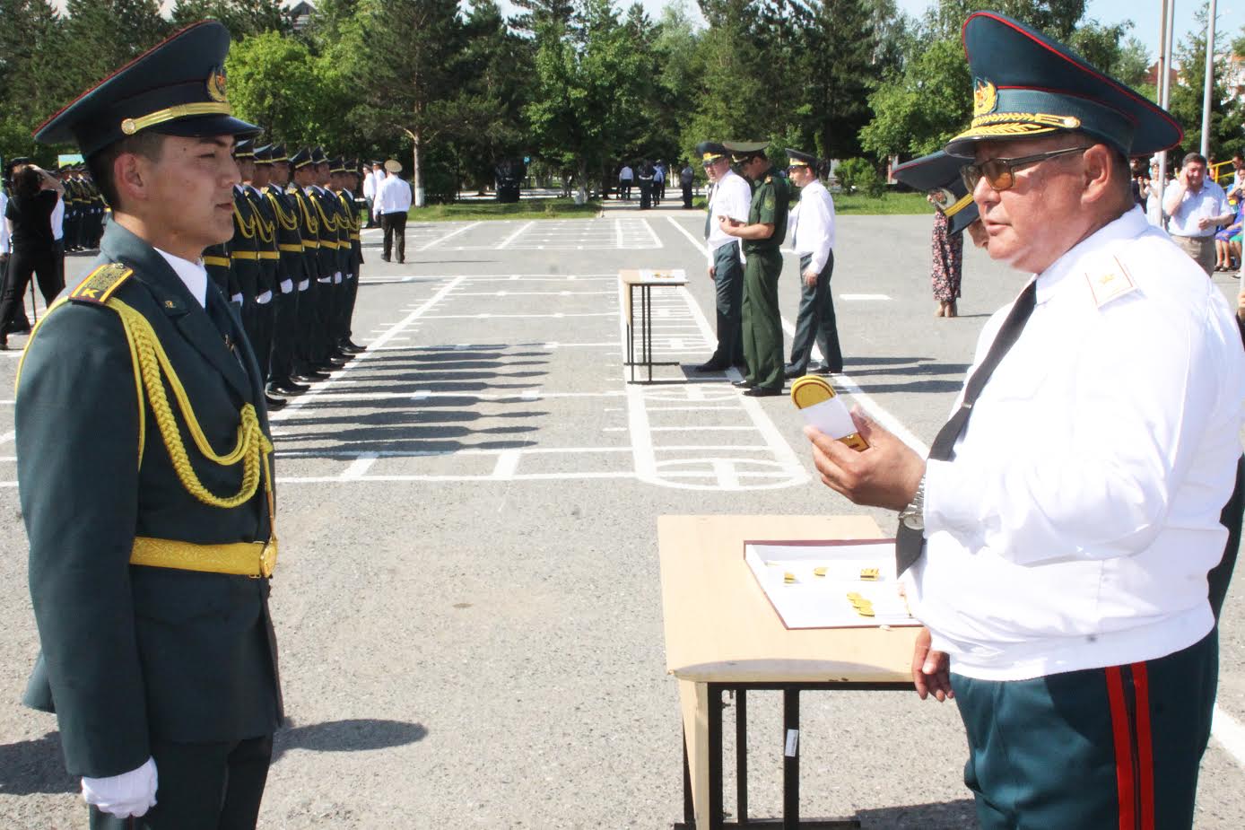 Петропавл халықаралық әскери институтын  209 офицер бітіріп шықты