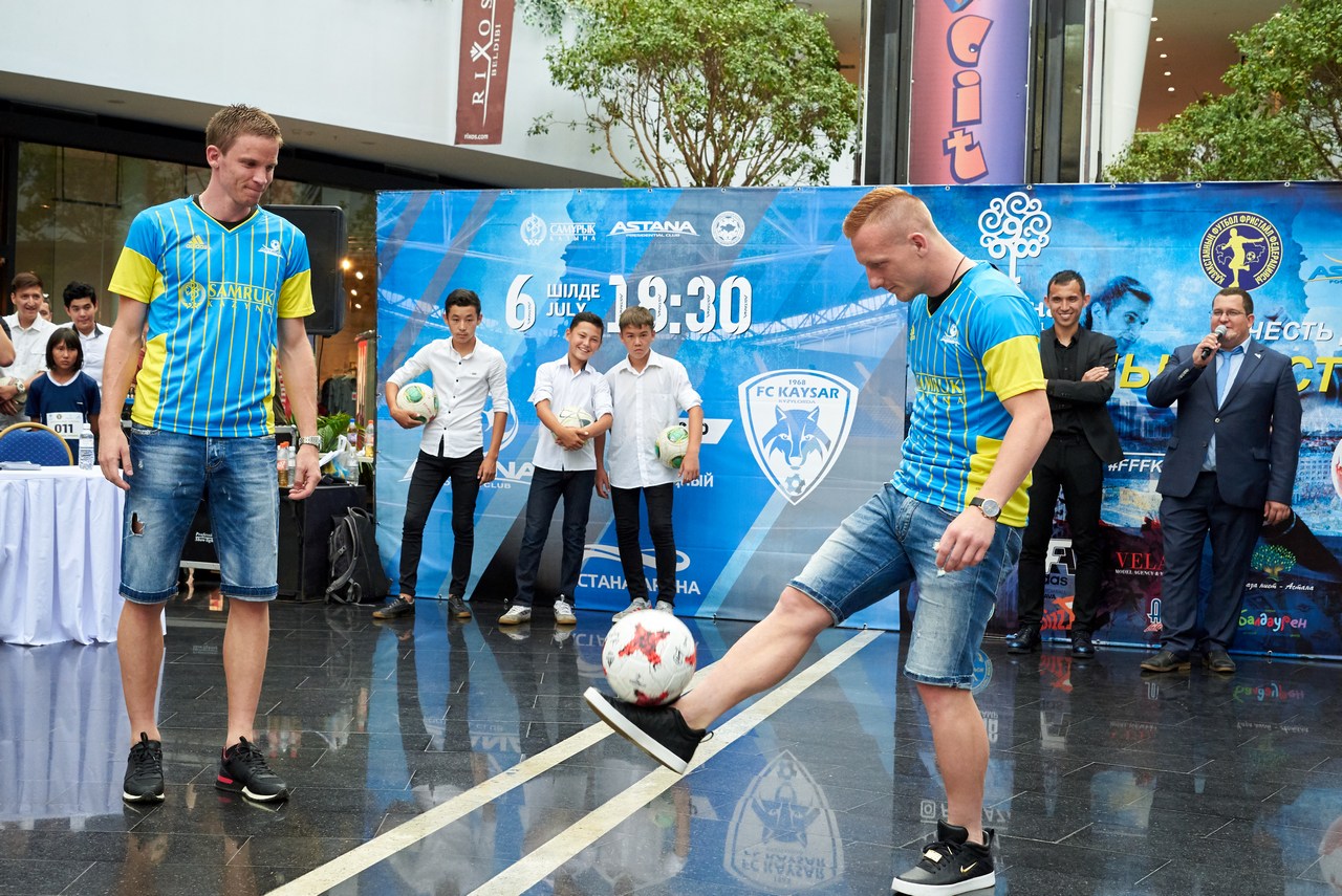 «Астана» футбол клубы жаңа ойыншыларын таныстырды