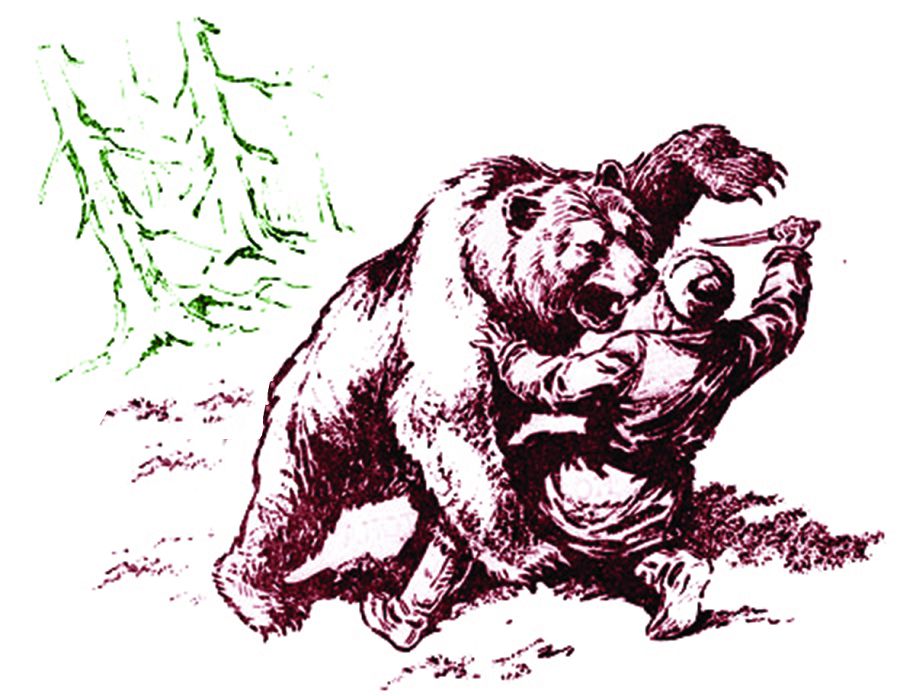 Схватка с медведем. Охота на медведя с рогатиной на Руси. Охота на медведя с рогатиной. Медведь рисунок. Бой с медведем.
