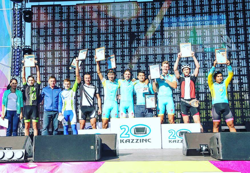 Өскеменде қала күніне орай вело бәйге өтті