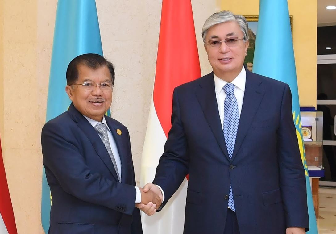 Тоқаев Индонезияның Вице-президентімен кездесті