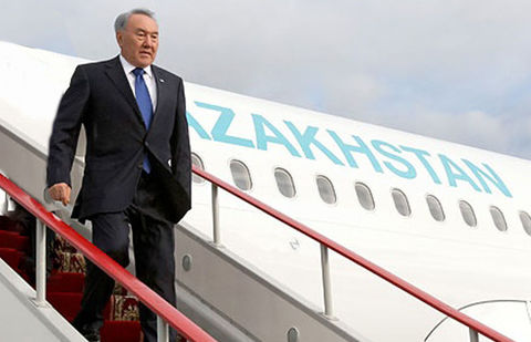 Назарбаев жұмыс сапарымен Түрікменстанға барды