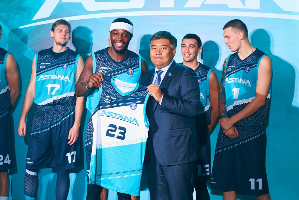 «Астана» баскетбол командасында өнер көрсететін ойыншылар таныстырылды
