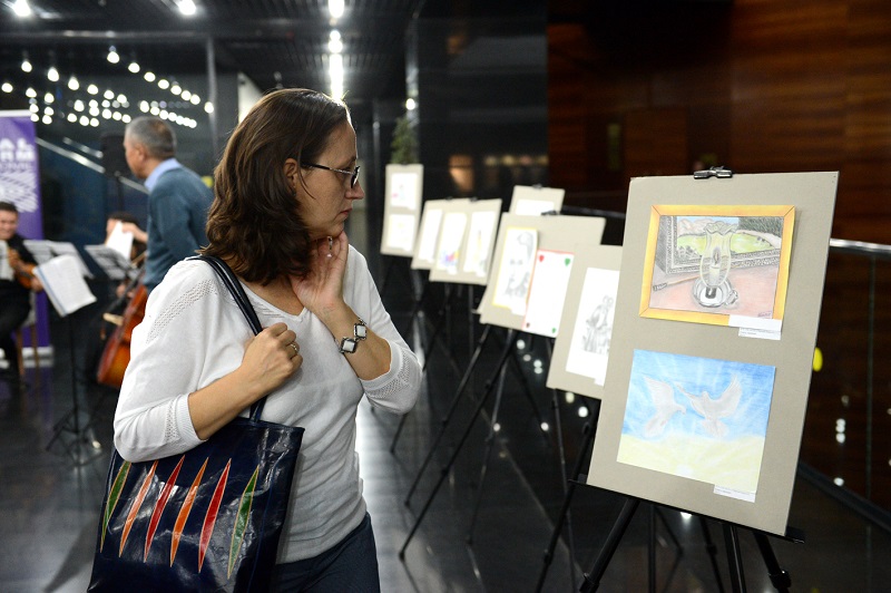 Астанада жазасын өтеушілердің шығармашылық көрмесі өтті