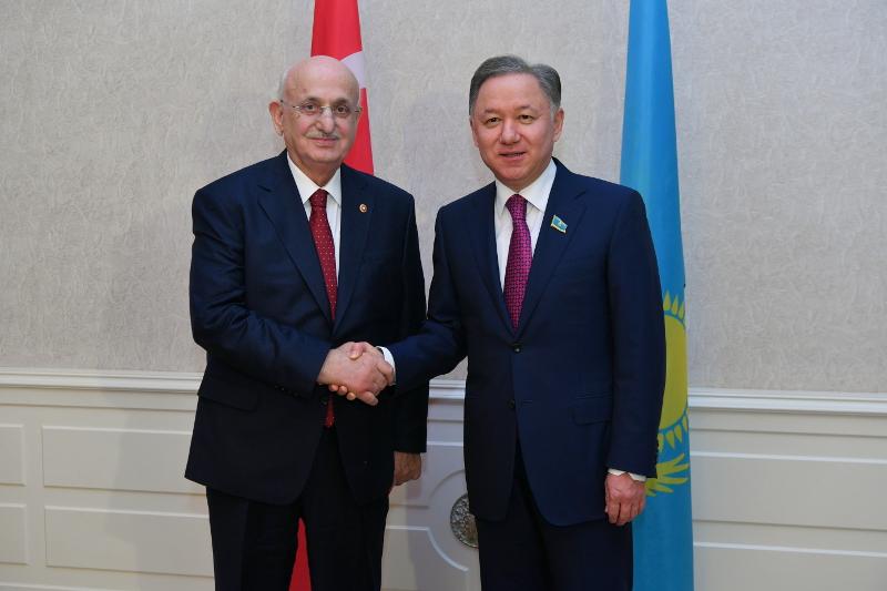 Нұрлан Нығматулин Түркия парламентінің спикерімен кездесті