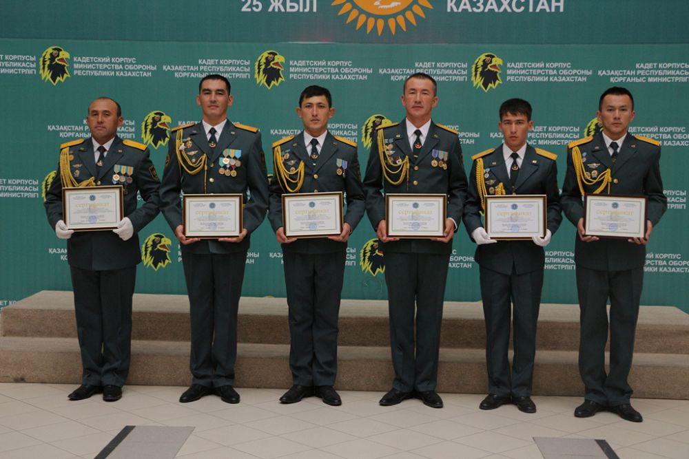 Ш.Уәлиханов атындағы Кадет корпусында үздік сержанттар анықталды
