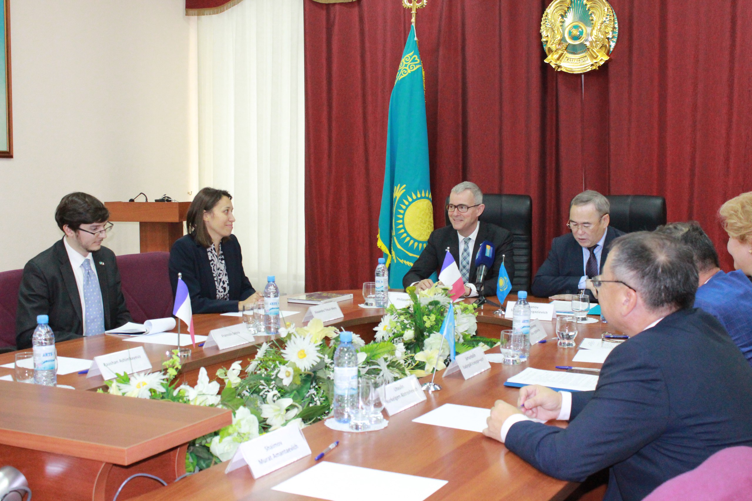 Франция елшісі іссапармен Қостанайда болды