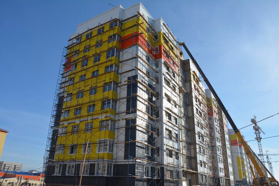 Оңтүстікте он айда 526 мың шаршы метр тұрғын үй пайдалануға берілді