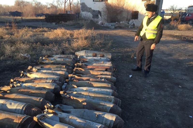 Талдықорғанда арматура зауытынан 46 әуе бомбасы табылды