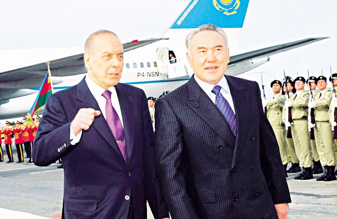 Нұрсұлтан Назарбаев пен Гейдар Әлиев. Оларды өмір мектебі саяси аренаға шығарды