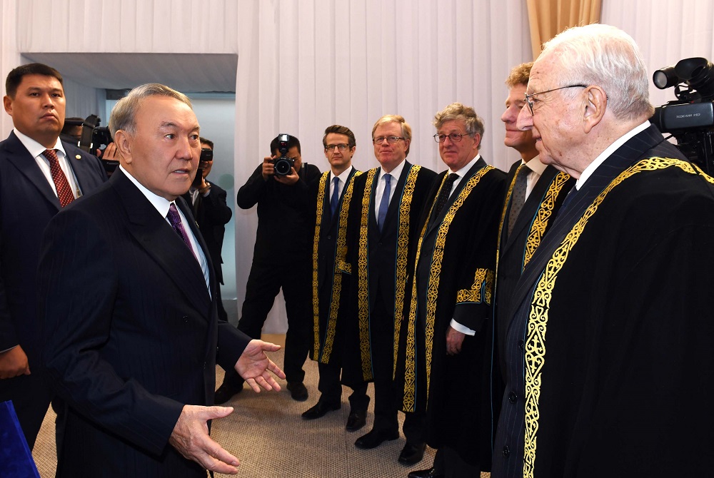 Мемлекет басшысы «Астана» қаржы орталығы төрағасының ант қабылдау рәсіміне қатысты