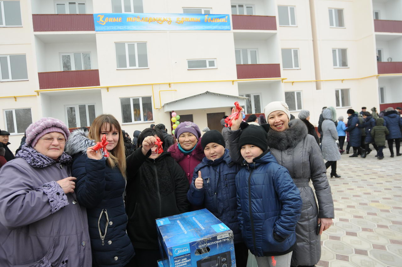 Таразда көппәтерлі тұрғын үй пайдалануға берілді