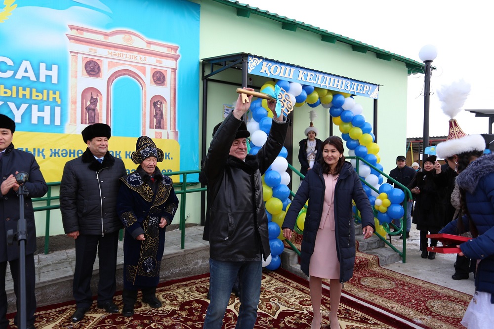 БҚО Бөрлі ауданында Тәуелсіздік күніне орай бірнеше нысан ашылды