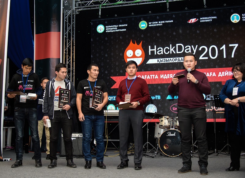 Қызылорда облысында өткен Hack Day байқауының жеңімпаздары марапатталды
