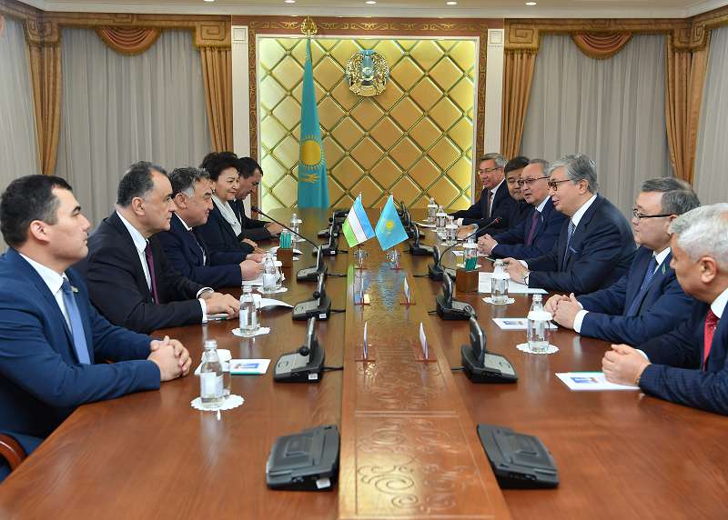 Қ. Тоқаев Өзбекстан Парламентінің делегациясын қабылдады