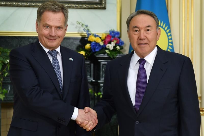Нұрсұлтан Назарбаев Финляндия Президентін құттықтады