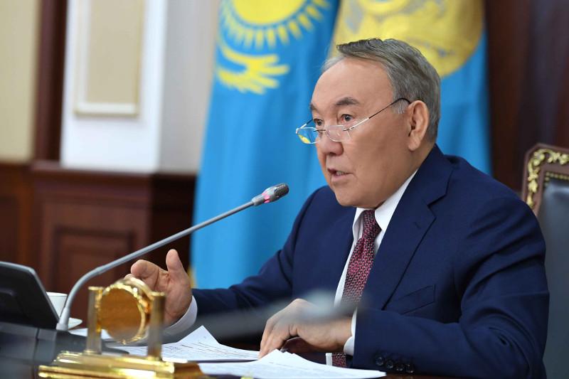 Нұрсұлтан Назарбаевтың төрағалығымен Үкіметтің кеңейтілген отырысы өтіп жатыр
